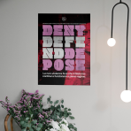 Poster with Bulbs Mockup copia