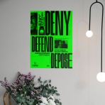 Poster with Bulbs Mockup copia 2